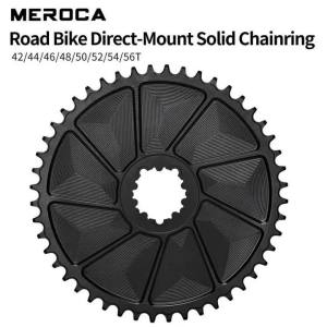 MEROCA | MEROCA Road Bicycle Single Chainring 42t/44t/46t/48t/50t 3-Nail Direct-Mounted 8/9/10/11/12-Speed Closed Road Bicycle Chain Ring