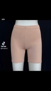 BAYIe - Celana Short Pant / Legging Pendek Wanita Cewek LEELY Bahan Spandek Tebal PREMIUM Size L-XL