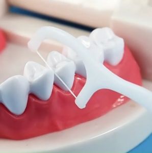 50PCS/Pack Dental Floss Teeth Stick Toothpicks Floss Pick Oral Care   XPH404
