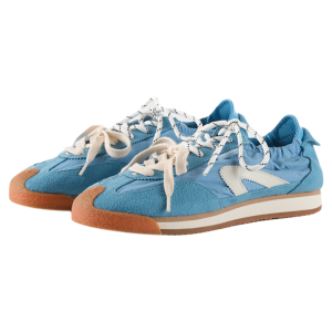 VEEMES | Retro Blue Lightweight Breathable Slip-On 2-Way Sport Shoes