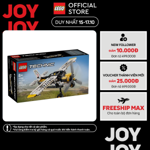 LEGO TECHNIC 42198 Đồ Chơi Lắp Ráp Máy Bay Cánh Quạt (333 Chi Tiết)