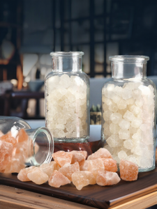 Natural Coarse Salt Decoration for Home Blessing