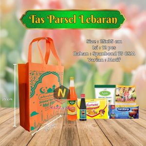 Tas Parsel Goodiebag Lebaran PRESS TEBAL PREMIUM Isi 12 pcs