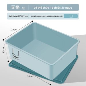 SIVASS | Hộp Lưu Trữ Quần Lót 3 Ngăn