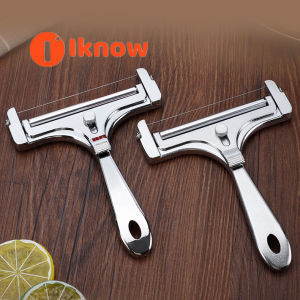 Tôi Biết Máy thái phô mai dây inox máy cắt phô mai Độ dày điều chỉnh được cho công cụ nấu bếp Phô mai mềm nửa cứng cứng