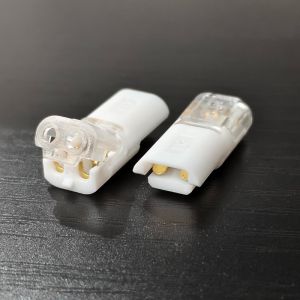 Aitemay 2-Pin Waterproof Automotive Wire Connector Terminal - Screwless Car Cable Quick Connect Tool-Free