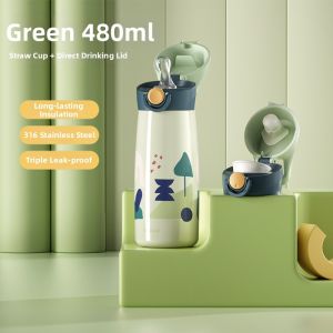 Bablov | Childrens Portable Large Capacity Straw Cup