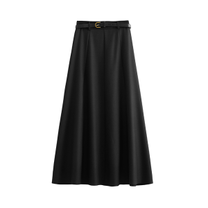 PIAOYA | High Waist Slimming A-line Skirt