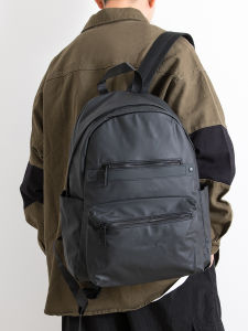 กระเป๋าเป้สะพายหลังใส่โน้ตบุ๊กสไตล์เกาหลีขนาดใหญ่ น้ำหนักเบา กันน้ำ สำหรับผู้ชายและผู้หญิง กระเป๋าใส่หนังสือสำหรับนักเรียน เดินทาง ปีกหนึ่ง