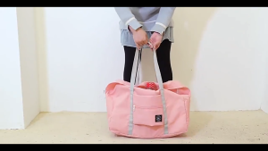 Foldable Travel Duffle Bag – Large Capacity Water-Resistant Polyester Weekender Luggage Hand Carry Storage Organizer