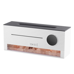 Rock-inspired Humidifier with Aromatherapy Function Color-changing Night Light and Timer for a Soothing Ambience