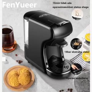 Mesin Kopi Kapsul Espresso / Kantor Kecil Di RumahM /  3-in- one 19Bar