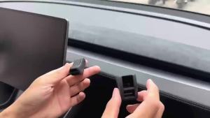 Phụ Kiện Nội Thất Ô Tô Tesla Model 3/Y: Giá Đỡ Kẹp Tinh Dầu Thơm Juniper 2025 Bộ Chuyển Đổi Mùi Hương Bằng Nhựa Gắn Cửa Gió Điều Hòa.