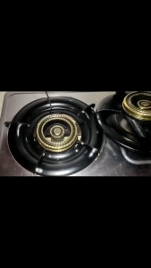 [Good Quality] Universal Gas 100 millimeters and 90 millimeters  Stove Powerful Tornado Flame Burner Cap Cover Tungku Dapur kaca Aluminum Foil Lids