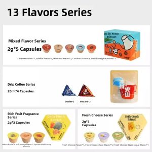 LIANFEIKAFEI | Instant Coffee Powder Multiple Flavors