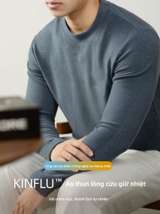 PERDONTOO | Thermal Wool Fleece Long Sleeve T-Shirt Heavy Warm All-in-one Underwear