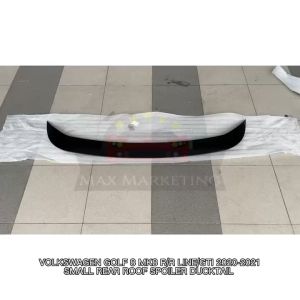 VOLKSWAGEN GOLF 8 MK8 R/R LINE/GTI 2020-2021 SMALL REAR ROOF SPOILER DUCKTAIL ABS SKIRT LIP BODYKIT