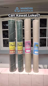 Kawat Loket Putih 1/2" 1/4" / Kawat RAM / Ayakan Kandang Ayak Pasir