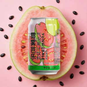 Cloud Bubble Red Heart Guava Juice Drink