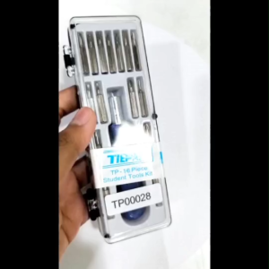 TP ชุดไขควงอเนกประสงค์ 16 IN 1 ไขควงเปลี่ยนหัว16หัว รุ่นประหยัด ซ่อมโทรศัพท์ คอมพิวเตอร์ พกพาสะดวก มีหลายหัวให้เลือกใช้