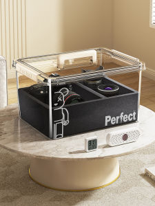 MEIZHUFU | Camera Lens Protection Box with Dehumidification and Dustproof Features