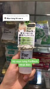 Xịt Giảm Mụn Lưng Pelican For Back Body Lotion 100ml Nhật Bản