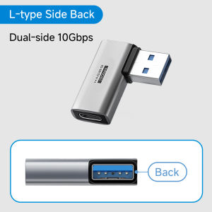 Hagibis | Hagibis USB A Male to USB C Female Adapter 10Gbps High-Speed Data Transfer 60W Fast Charging Conventer Plug for Macbook Tablet
