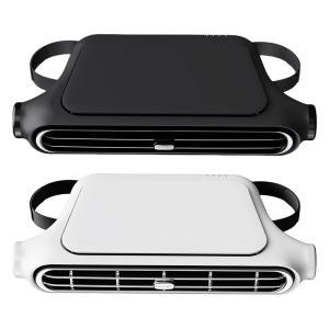 Portable Car Seat Fan 3 Speeds Adjustable Car Headrest Cooling Fan 5V/2A Car Air Cooling Fan for Mini Cars RVs Sedans