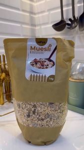 Muesli Dried Fruit Mix 1 Kg Safiya - Sereal Makanan Ringan Sehat dan Lezat