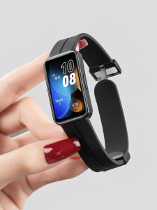 YOURSTAR | Huawei Compatible Watch Band Metal Magnetic Silicone Strap