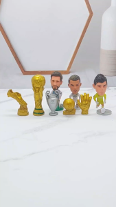 Trofi piala miniatur sepakbola football trophy mini size