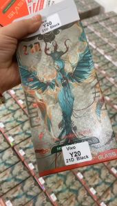 Cường Lực Iphone 21D FULL Màn Chống Mẻ cạnh(Tặng Kèm Giấy Lau)Phượng Hoàng