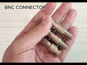 10Pcs Pack BNC Connector Male CCTV Spring Solder Free for RG6 RG59 CABLE