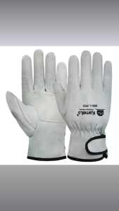 Kamelo Argon Welding Gloves 888-L(PD) | Premium Goat Skin Wear-Resistant Secure Fit with Velcro Closure | Comfortable Inner Lining | Welding & Heavy-Duty Tasks | Ships from Korea