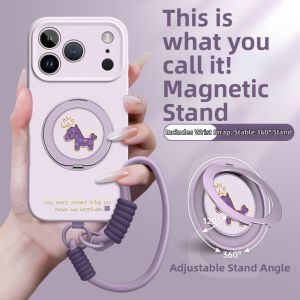GGUU | Magnetic Attachment Support Case With Stand And Lanyard