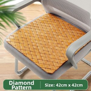 ZHIMENGREN | Breathable Bamboo Mahjong Seat Pad