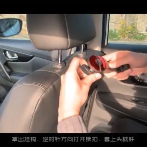 Car Seat Back Hook Hangers Headrest Mount Storage Holder Duarable Bearing Bag Pouch Clothes Hanging Hook