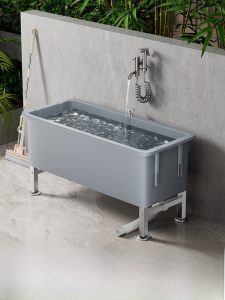 Balcony Mop Pool For Home Extra Long plus Size Mop Pool Commercial Mop Sink Portable Bathroom Outdoor Sink