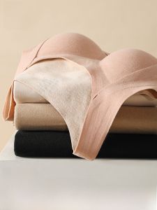 MiiOW | Áo ba lỗ dày dặn giữ nhiệt cho nữ Áo lót trong suốt không đường may Áo khoác ngoài mùa thu đông có đệm ngực