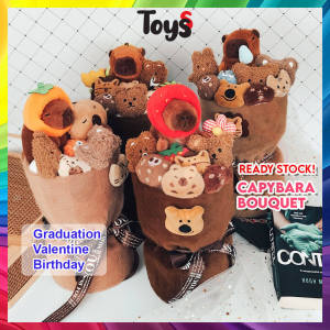 🔥Toyss Capybara Bouquet Gift for Girlfriend Valentine s Day Gift Capybara Graduation Bouquet Flower Bouquet 卡皮巴拉花束情人节礼物