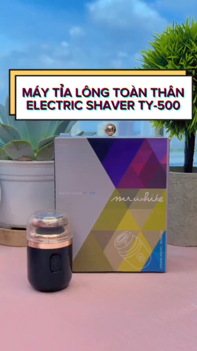 Bảo Hành 24 Tháng-Máy cạo râu nam mini cạo sạch chân râu, dung lượng ...