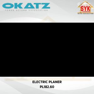 SYK OKATZ PL182.60 Electric Wood Planer Machine Hand Held Planer Woodworking Mesin Ketam Kayu Elektrik