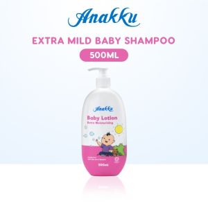 Anakku Extra Mild & Extra Moisturizing Baby Lotion 500ml (EXP 15/04/2024)