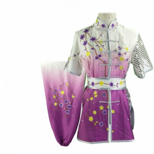 HANCUI | Adult & Child Martial Arts Competition Costume with Plum Blossom Embroidery