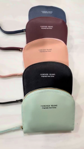 Mini Woman Wallet FY6050 Dompet Mungil Muat Banyak Untuk Mama Belanja Bahan PU Leather Dengan Zipper