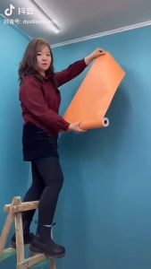 Giấy dán tường GIẢ GẠCH nhiều mẫu - khổ rộng 45cm có keo sẵn LK777