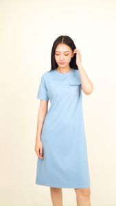 Forest Ladies Short Sleeve Cotton Blouse Women Dress - 885020