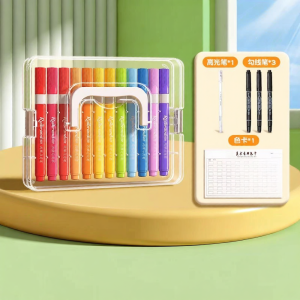 MINGZHUO | Watercolor Pen Non-bleed Erasable Soft-tip Art Supplies Set