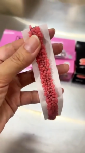 [NEW] JOMEI BLACK N PINK CHEWY CANDY 30S (BLUEBERRY / STRAWBERRY) GULA-GULA KUNYAH HALAL