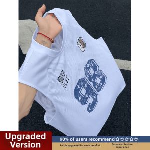 LIUBU | Breathable Lightweight College Style Mens Vest